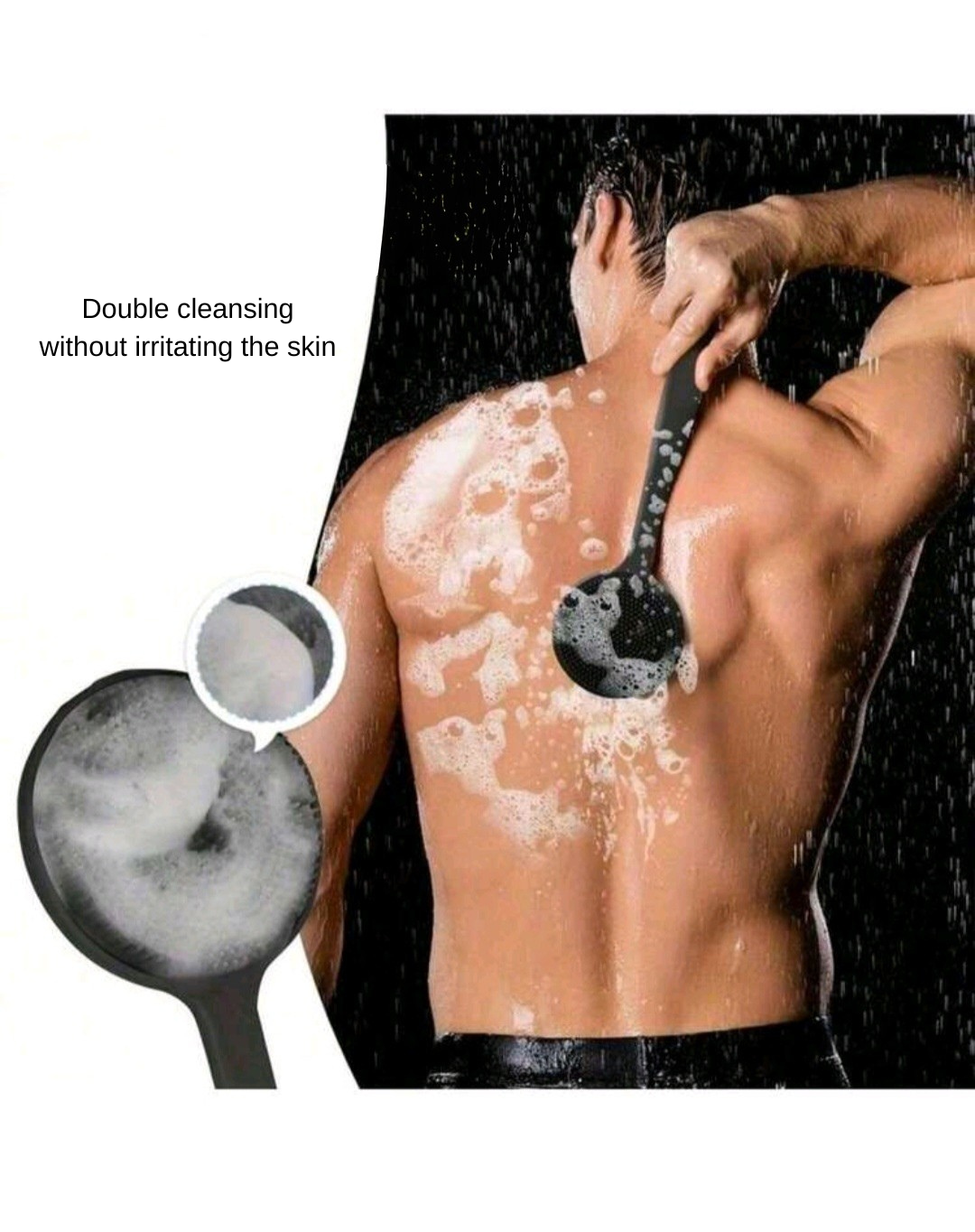 ScrubMe Silicone Back Scrubber