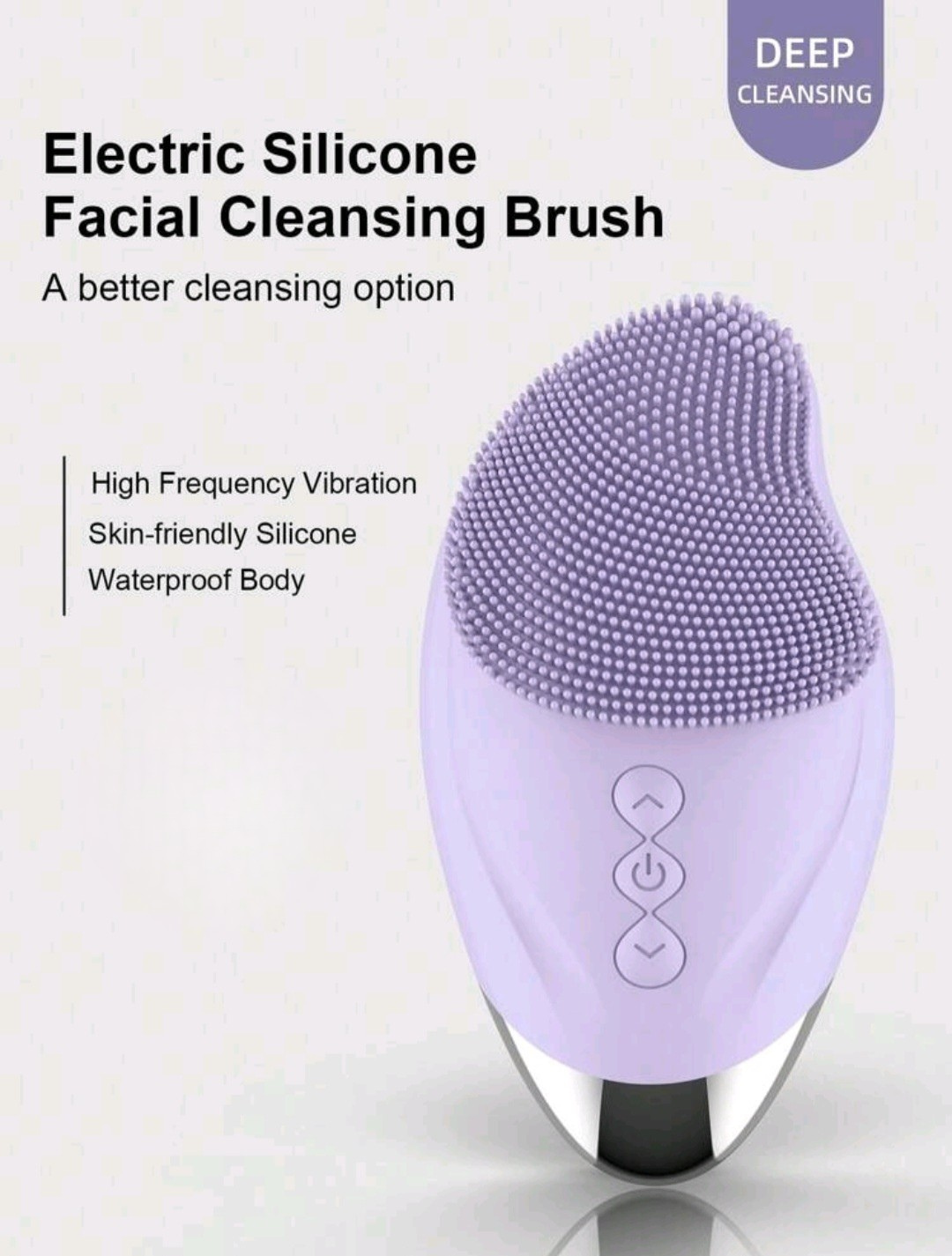 ScrubMe Electric Silicone Facial Cleanser