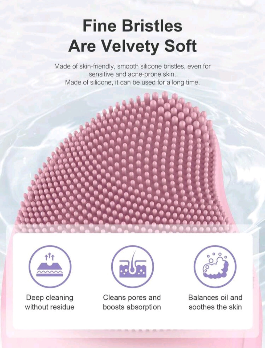 ScrubMe Electric Silicone Facial Cleanser