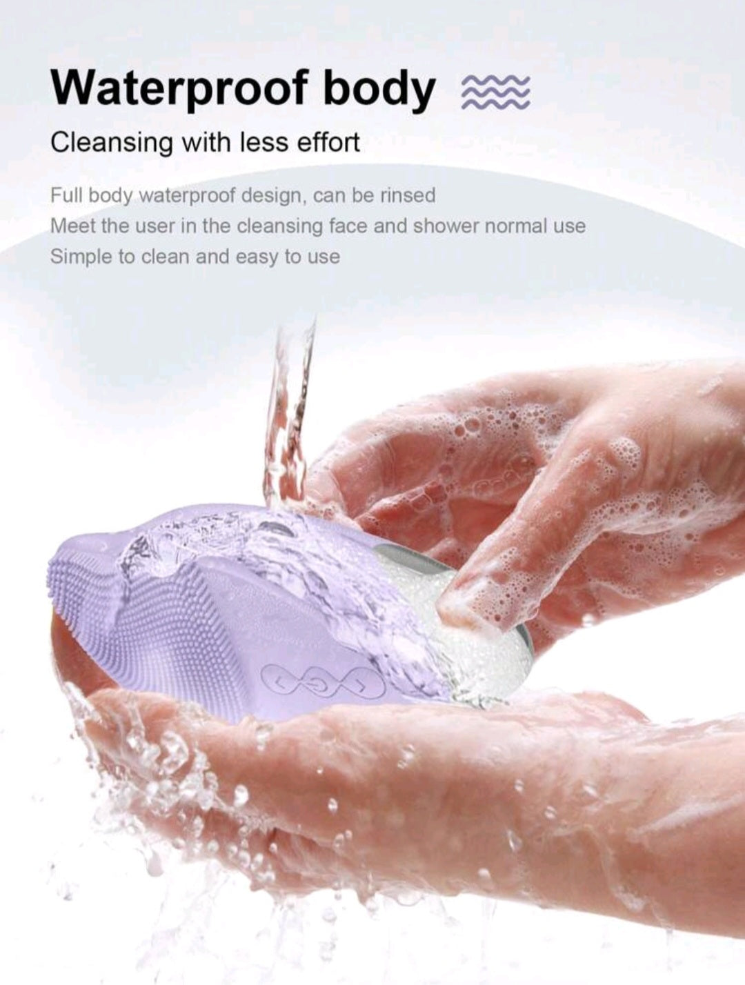 ScrubMe Electric Silicone Facial Cleanser